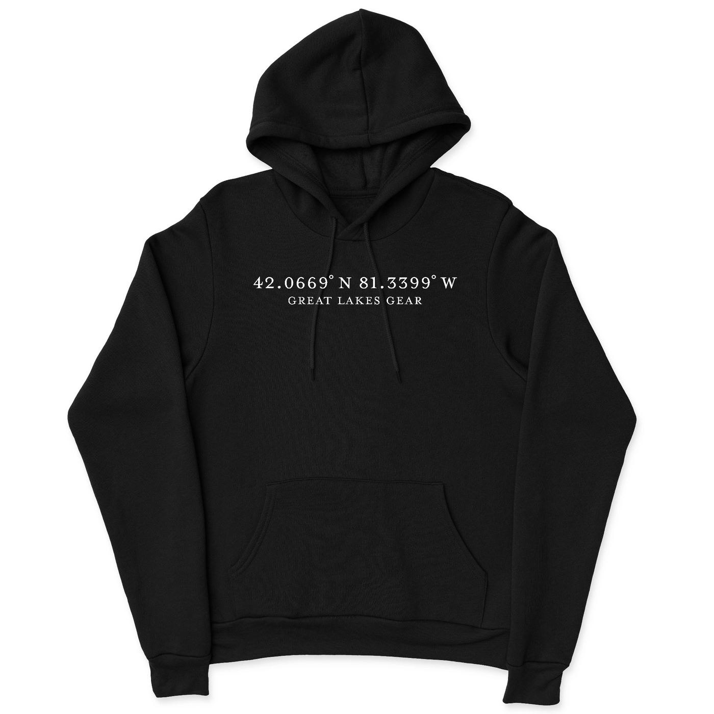 Mens 2X-Large BLACK Hooded T-Shirt