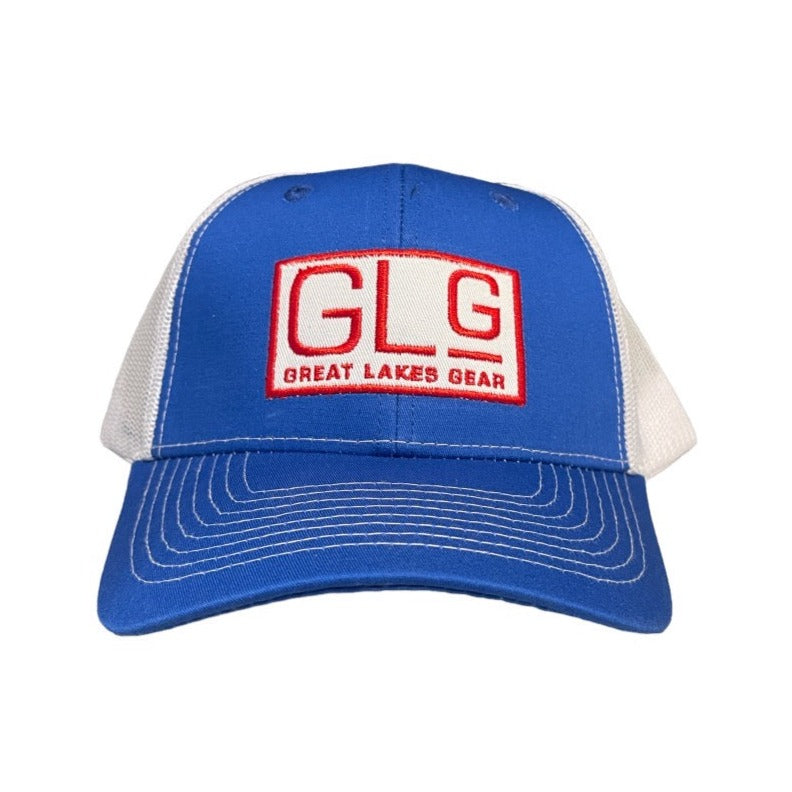 GLG BLUE & WHITE SNAPBACK HAT