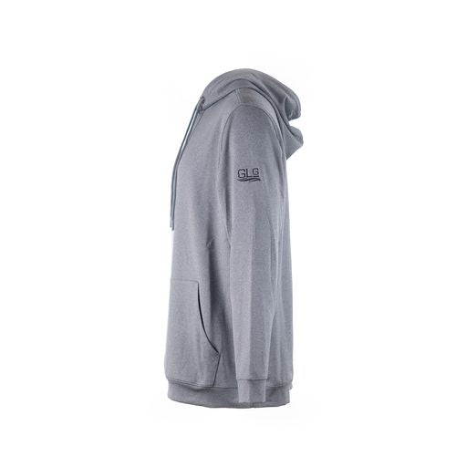 GREAT LAKES GEAR GREY HOODED PULLOVER